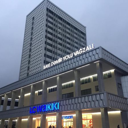 Demir Yol Plaza Hotel Baku Exterior foto