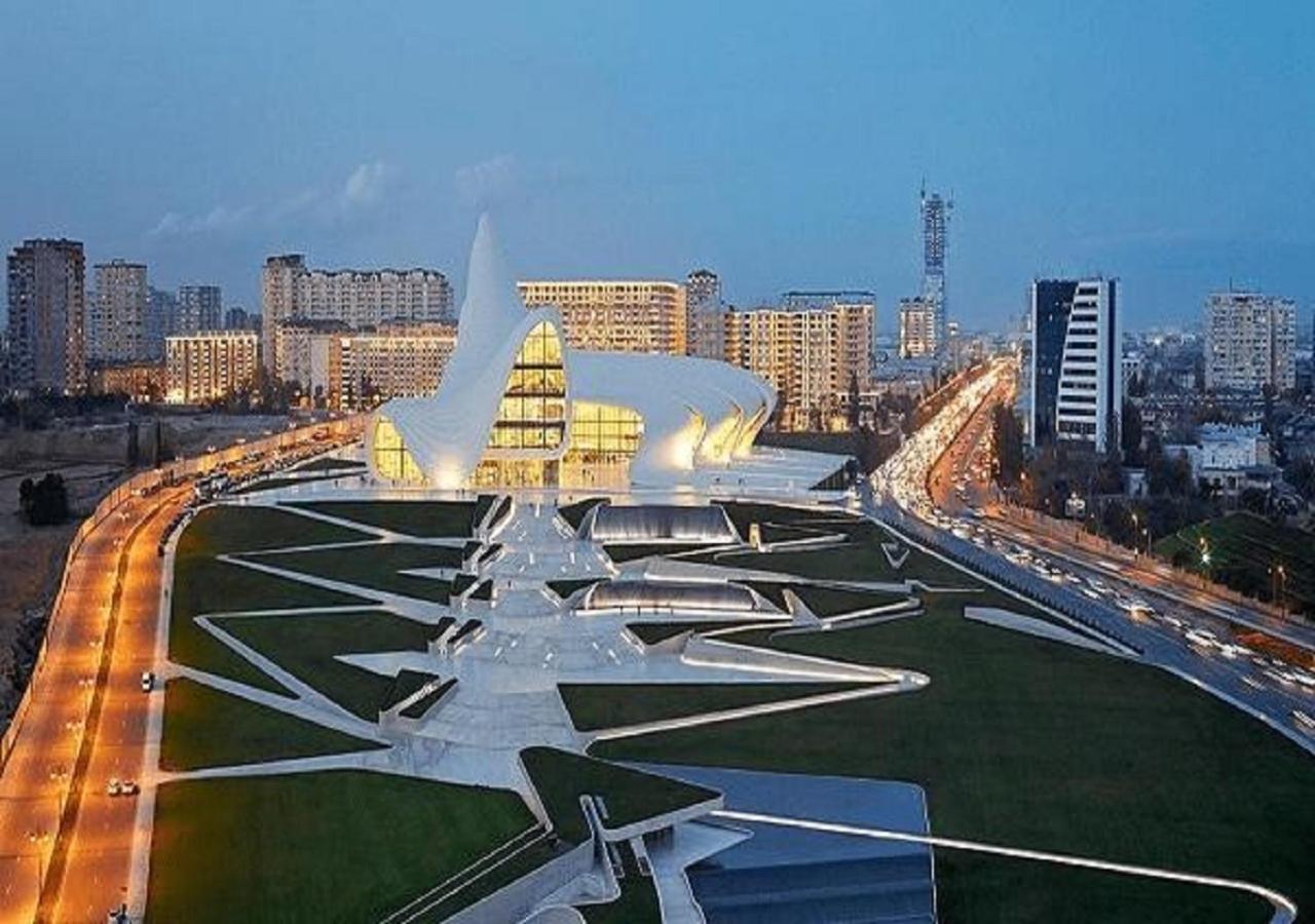 Demir Yol Plaza Hotel Baku Exterior foto