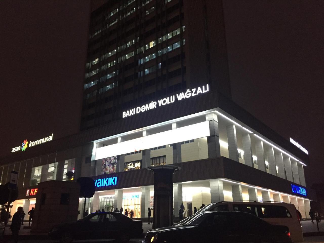 Demir Yol Plaza Hotel Baku Exterior foto