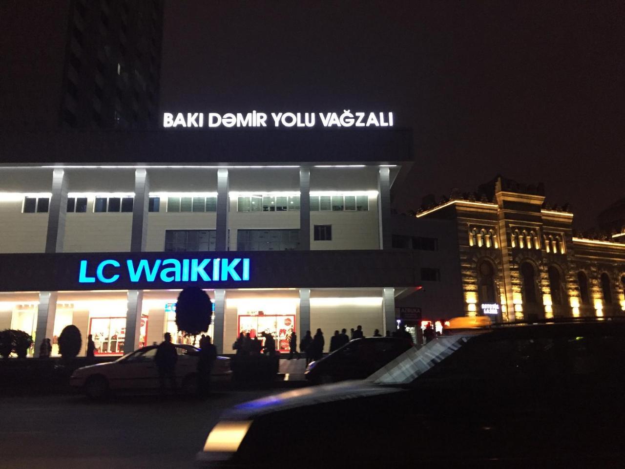 Demir Yol Plaza Hotel Baku Exterior foto