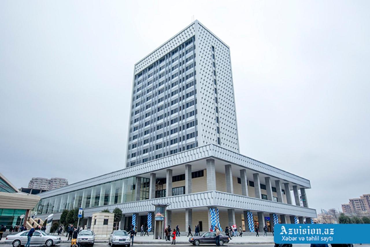 Demir Yol Plaza Hotel Baku Exterior foto
