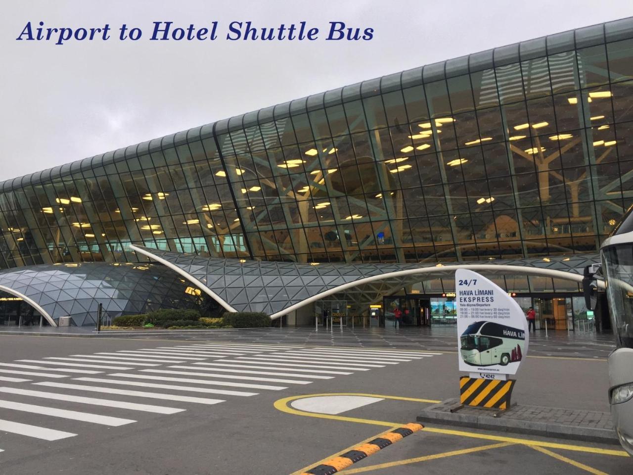 Demir Yol Plaza Hotel Baku Exterior foto
